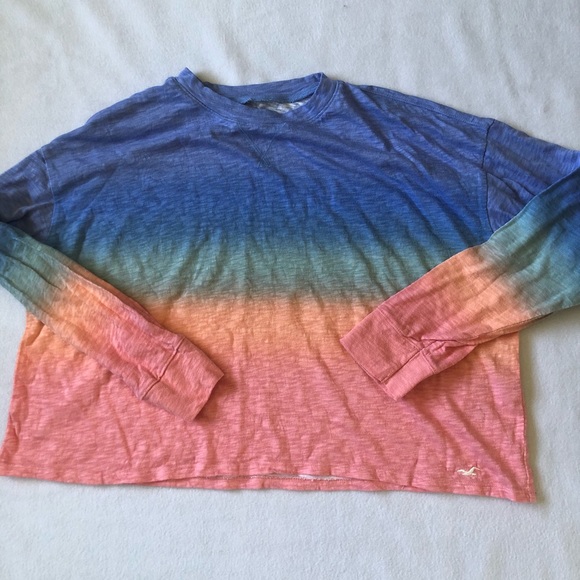 Hollister Ombré Long Sleeve - Picture 2 of 6